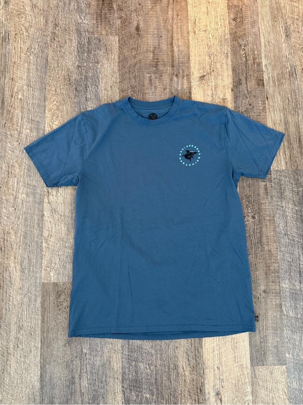 Maui and Sons Slate Blue Short-Sleeve Crewneck Tee